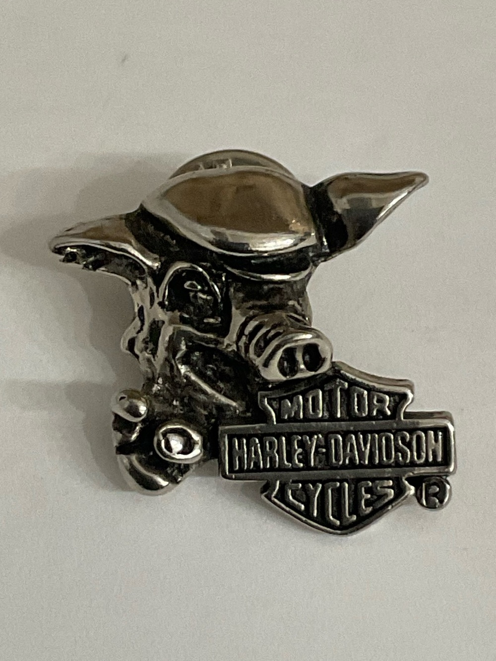 Harley Davidson Pig Bar Shield Logo Pin
